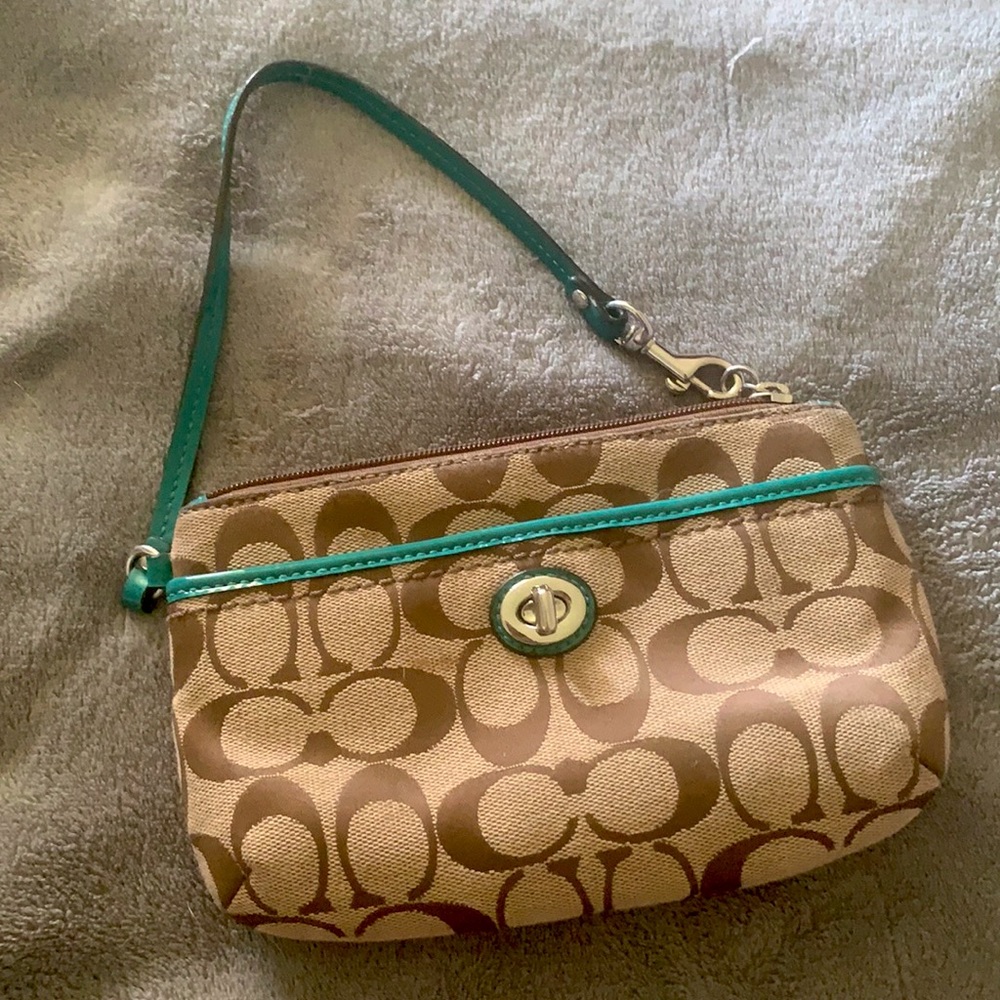Coach Zip Wristlet